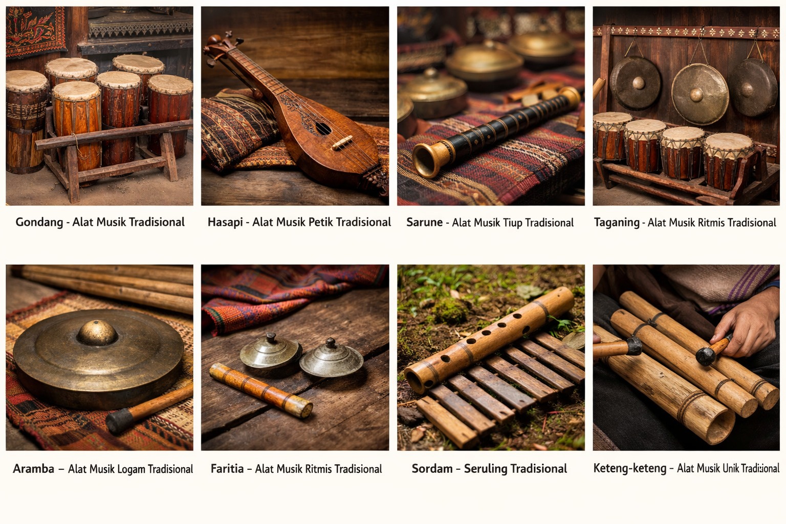 10 Alat Musik Tradisional Sumatera Utara: Warisan Budaya yang Terus Hidup